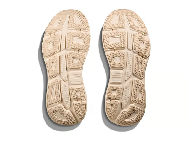 Hoka Bondi 9 Running Shoes - Sand Beige