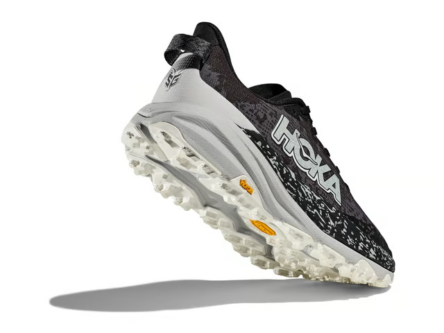 Hoka Speedgoat 6 Trail Running Shoes - Black And White