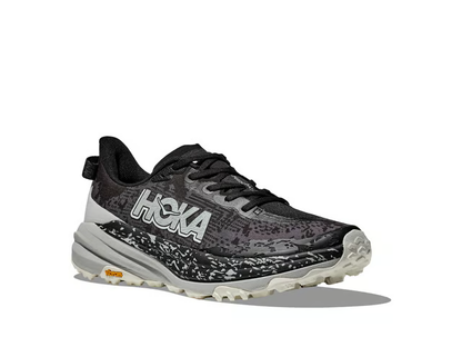 Hoka Speedgoat 6 Trail Running Shoes - Black And White
