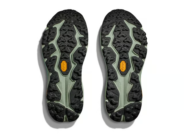 Hoka Speedgoat 6 Trail Running Shoes - Black And Green