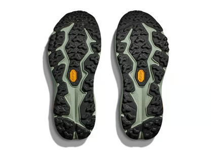 Hoka Speedgoat 6 Trail Running Shoes - Black And Green