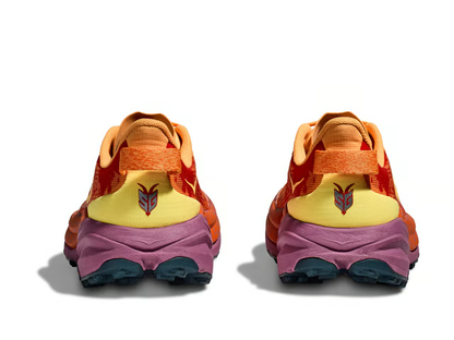 Hoka Speedgoat 6 Trail Running Shoes - Orange And Purple