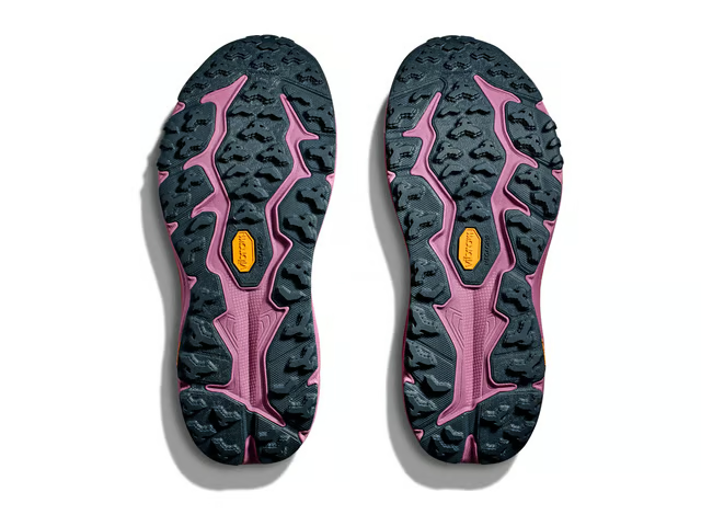 Hoka Speedgoat 6 Trail Running Shoes - Orange And Purple