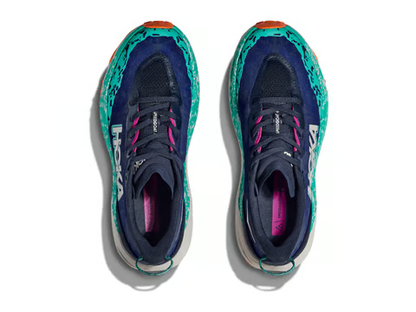 Hoka Speedgoat 6 Trail Running Shoes - Navy And Teal