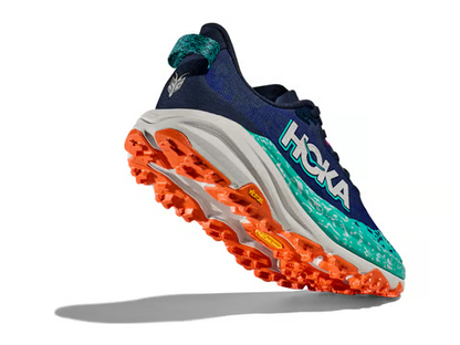 Hoka Speedgoat 6 Trail Running Shoes - Navy And Teal