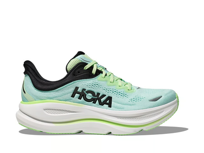 Hoka Bondi 9 Running Shoes - Mint And Lime