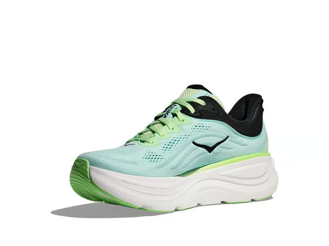Hoka Bondi 9 Running Shoes - Mint And Lime