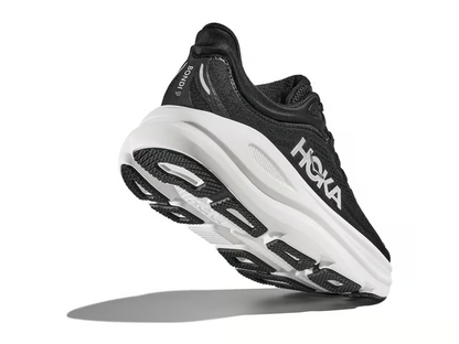Hoka Bondi 9 Running Shoes - Black And White