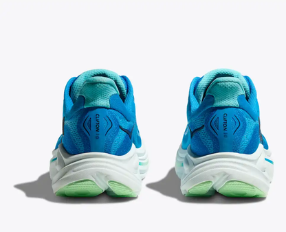 Hoka Clifton 10 Running Shoes - Blue And Mint