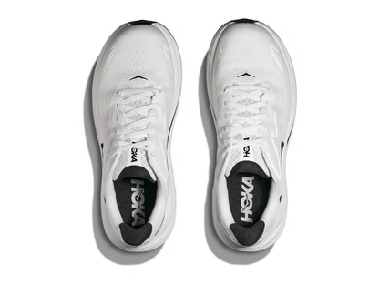 Hoka Clifton 10 Running Shoes - White And Black