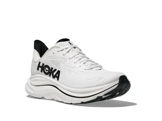 Hoka Clifton 10 Running Shoes - White And Black