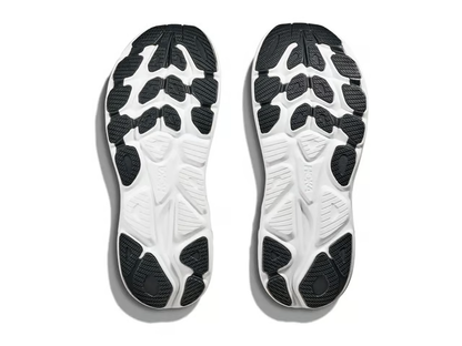 Hoka Clifton 10 Running Shoes - White And Black