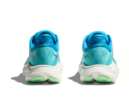 Hoka Clifton 10 Running Shoes - Aqua Blue And Mint