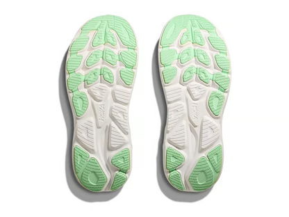 Hoka Clifton 10 Running Shoes - Aqua Blue And Mint