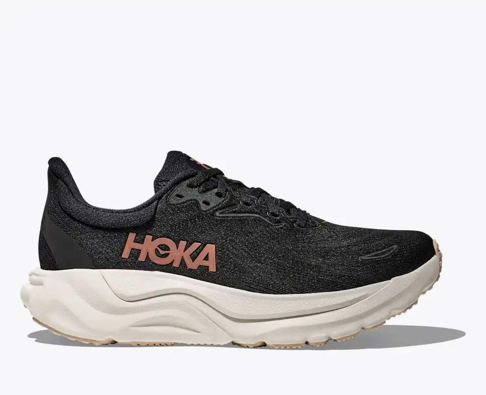 Hoka Arahi 8 Running Shoes - Black And Rose Gold