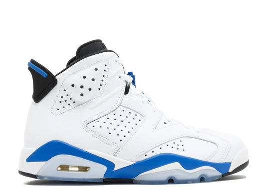 Air Jordan 6 Retro Sport Blue 2014 Sneakers