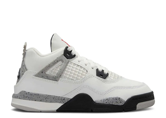 Air Jordan 4 White Cement Sneakers