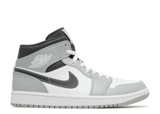 Air Jordan 1 Mid Light Smoke Grey Sneakers