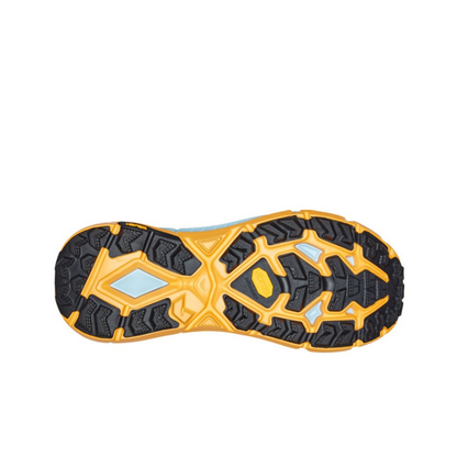 Hoka Mafate Speed 4 Trail Running Shoes - Orange And Light Blue