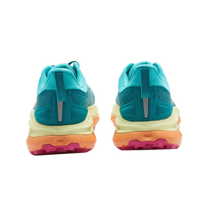 Hoka Mafate Speed 4 Trail Running Shoes - Teal And Peach