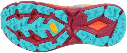 Hoka Mafate Speed 4 Trail Running Shoes - Beige And Orange