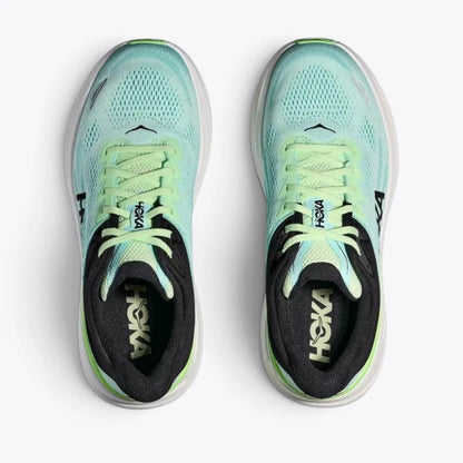 Hoka Bondi 9 Road Running Shoes - Luna Moth / Blue Spark