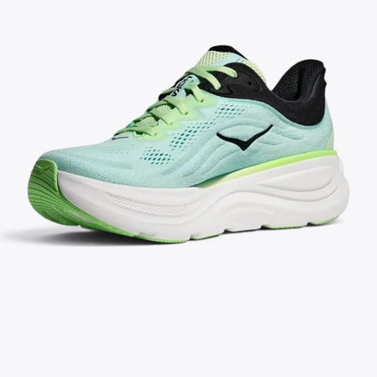 Hoka Bondi 9 Road Running Shoes - Luna Moth / Blue Spark
