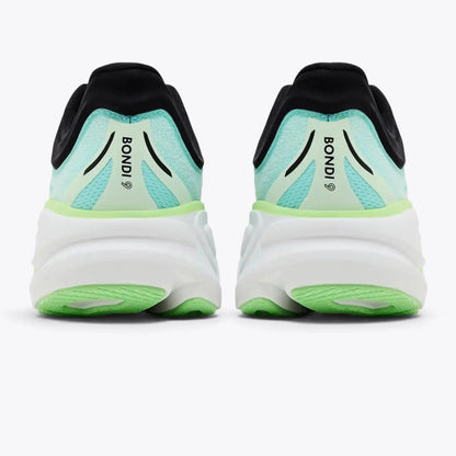 Hoka Bondi 9 Road Running Shoes - Luna Moth / Blue Spark
