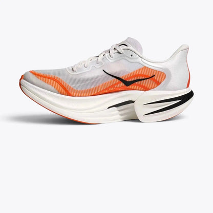 Hoka Cielo X1 2.0 Road Racing Shoes - White / Real Red