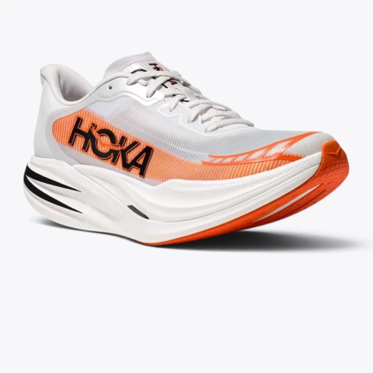 Hoka Cielo X1 2.0 Road Racing Shoes - White / Real Red