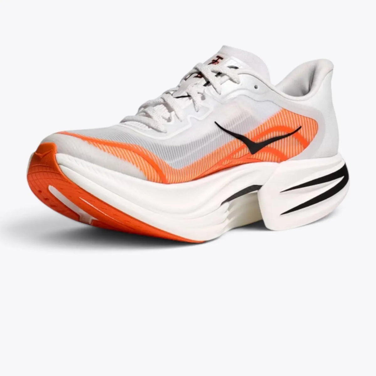 Hoka Cielo X1 2.0 Road Racing Shoes - White / Real Red