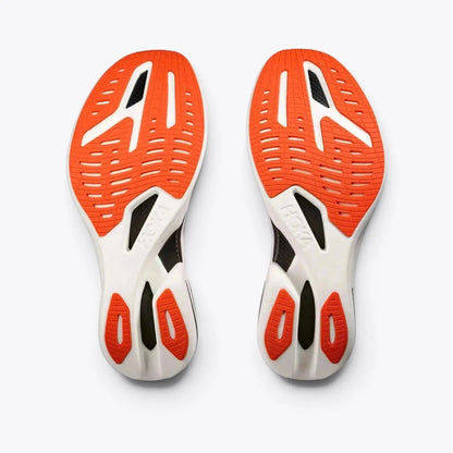 Hoka Cielo X1 2.0 Road Racing Shoes - White / Real Red