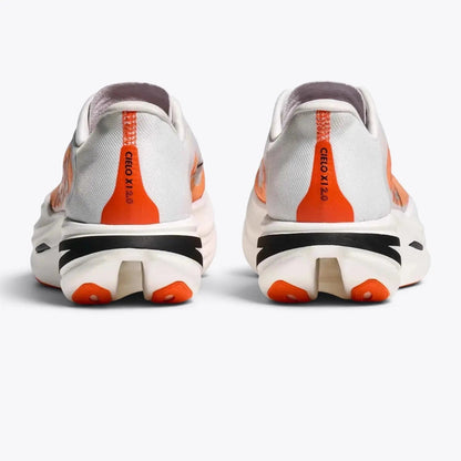 Hoka Cielo X1 2.0 Road Racing Shoes - White / Real Red