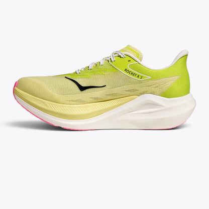 Hoka Rocket X 3 Road Racing Shoes - Sunlight / Neon Hoka Citrus