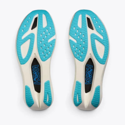 Hoka Rocket X 3 Carbon-Plated Road Racing Shoes - White / Black