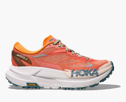 Hoka Mafate Speed X Trail Running Shoes - Coral / Pink