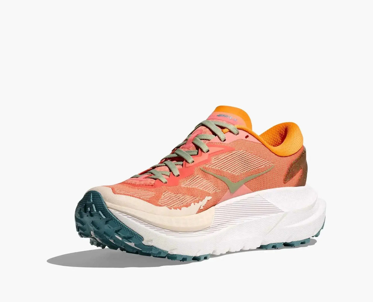 Hoka Mafate Speed X Trail Running Shoes - Coral / Pink