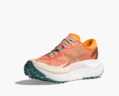 Hoka Mafate Speed X Trail Running Shoes - Coral / Pink