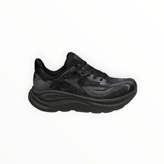 Hoka Clifton 10 Running Shoes - All Black