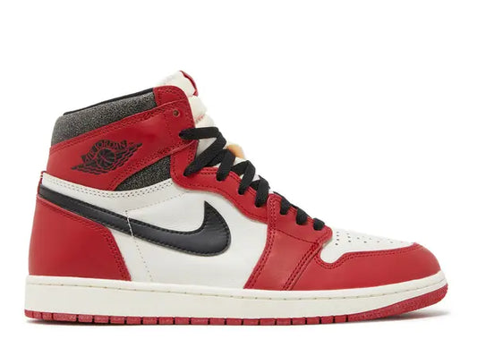 Air Jordan 1 High 'Lost & Found' Red and White Sneakers