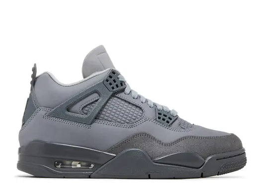 Air Jordan 4 'Wet Cement' Gray Sneakers